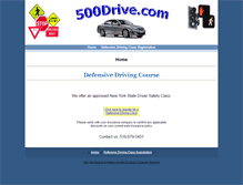 Tablet Screenshot of 500drive.com